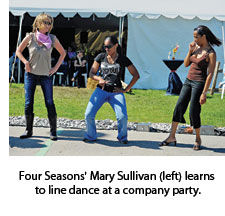 Four Seasons line dance