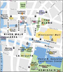 Map of San Antonio