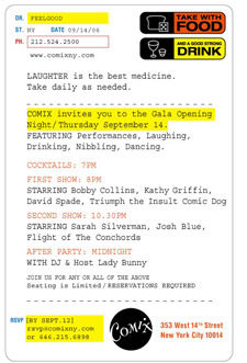 Pill bottle invite