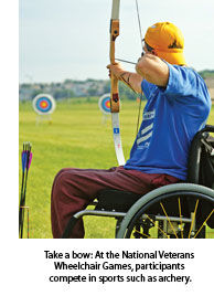1109 The Nation­al Veterans Wheel­chair Games