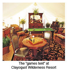 Games tent