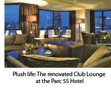 Club Lounge at the Parc 55 Hotel