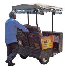AC boardwalk rollingchair