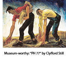 PH 77 by Clyfford Still