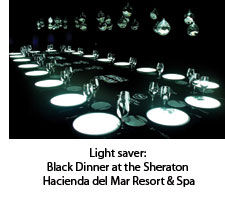 Black Dinner at the Sheraton