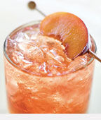 Signature cocktail from the Avia hotel