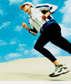 Female runner