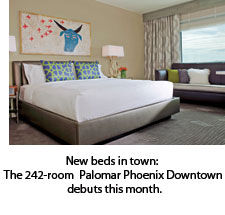 Bedroom at Palomar Phoenix Downtown