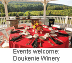 Events are welcome at Doukenie Winery 
