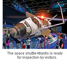 The Space Shuttle Atlantis