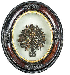 1870 bouquet from the Indiana State Museum