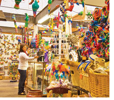 Market Square at the El Mercado section