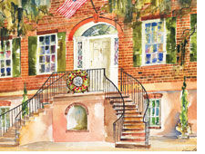 Historic mansion of Savannah