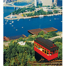 1109 Cable-car at the Duquesne Incline