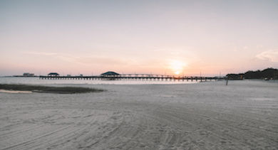Ocean Springs Front Beach Mississippi Gulf Coast