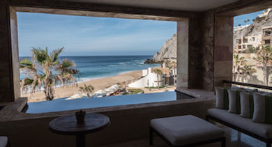 Waldorf Astoria Los Cabos Pedregal terrace plunge pool