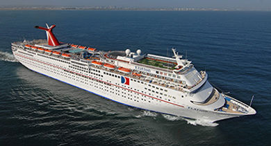 Carnival-elation-ship-at-sea
