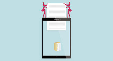 eRFP stock illustration