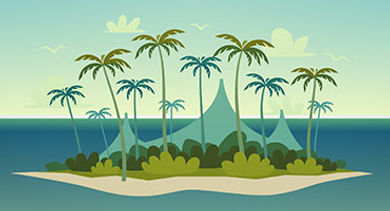 Incentive Trends island illustration