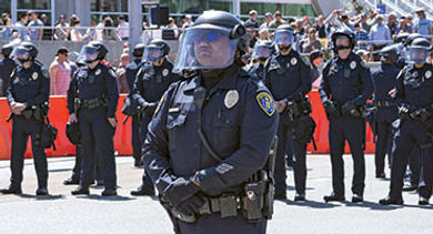 police-rally-trump-san-diego
