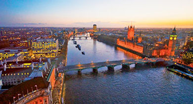 London aerial view