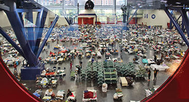 GRBCC emergency shelter