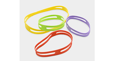 X-shaped-rubber-bands