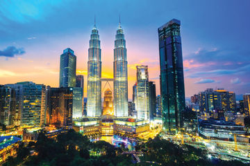 Malaysia Night Skyline