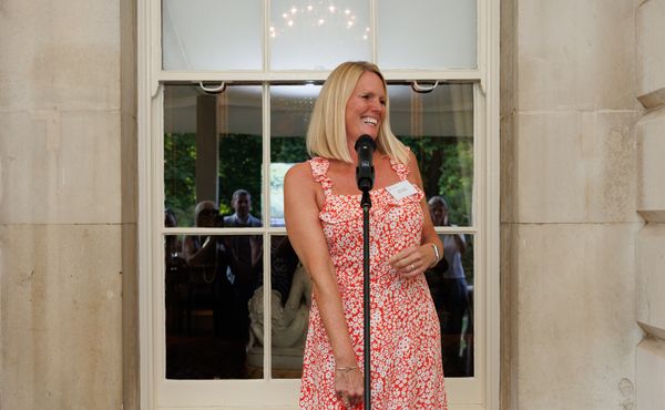 New Meeting Needs chair Lene Corgan at the event at Spencer House