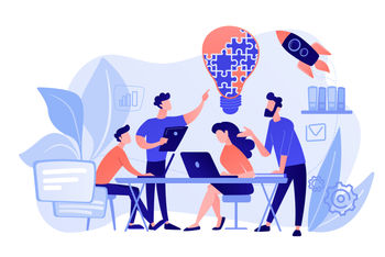 <a href='https://www.freepik.com/free-vector/business-team-brainstorm-idea-lightbulb-from-jigsaw-working-team-collaboration-enterprise-cooperation-colleagues-mutual-assistance-concept-pinkish-coral-bl