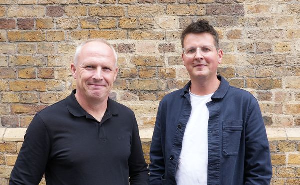 Simon Hambley, CEO of Strata (left) with Adam Dewhurst, MD of On Event Production Co