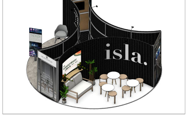 isla zero waste stand