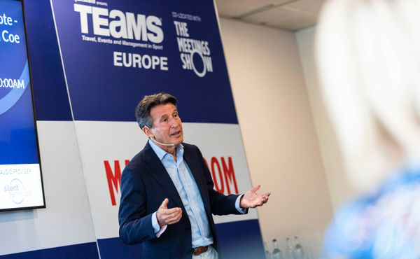 Lord Coe wows the crowd at The Meetings Show
