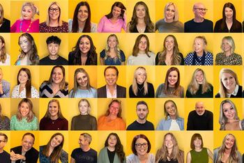 top banana yellow grid