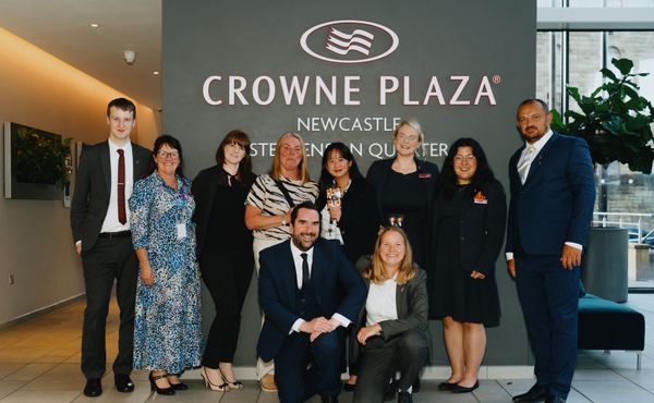 The Crowne Plaza Newcastle team