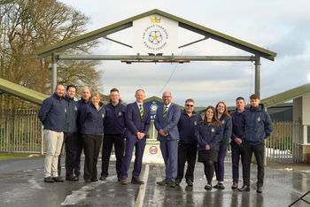 GYEC rebrand launched with events team and Events Director Richard Moorhouse and CEO Allister Nixon