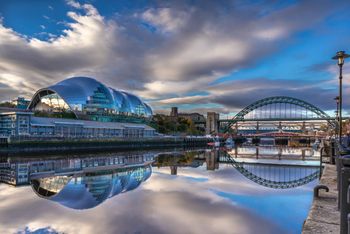 newcastle quayside sunny