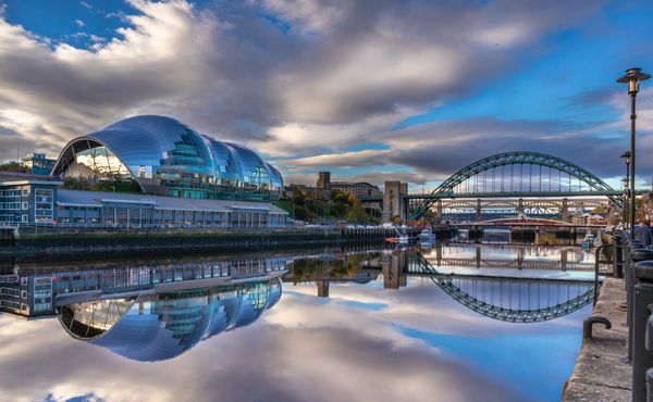 newcastle quayside sunny