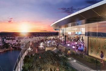 Sky Deck at Queens Wharf