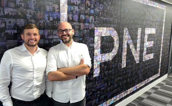 Jack Jacob managing director of PNE and Alexis May 