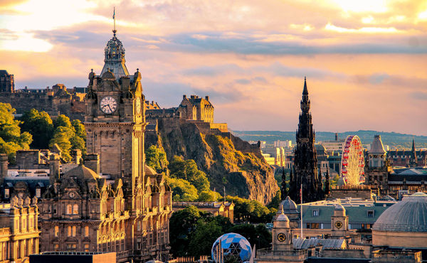Edinburgh skyline, Scotland