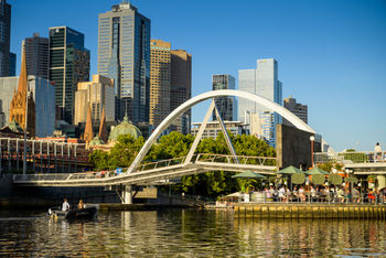 Melbourne Skyline, Ponyfish Island