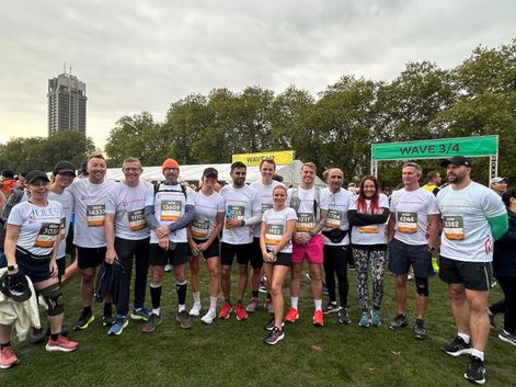 The Meeting Needs team at the Royal Parks Half Marathon
