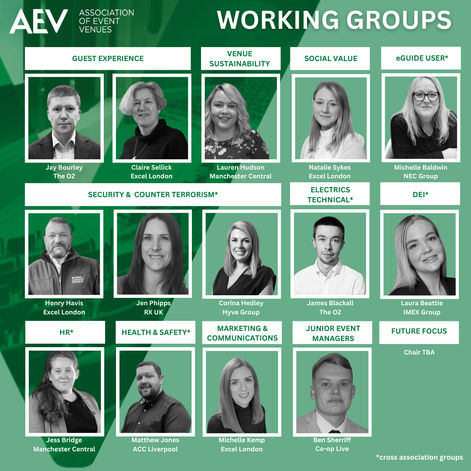 New WG chairs Feb 2025