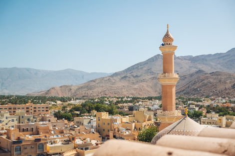 The ancient fort city of Nizwa