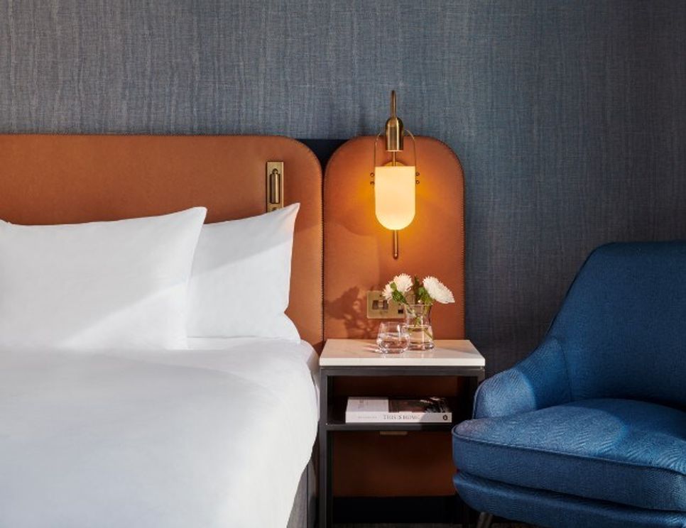 Hyatt Regency London Stratford bedroom