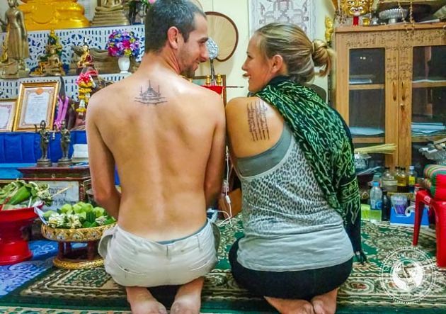 Simon Spicknell — Sak Yant Tattoos, Novice Buddhist Monk, Nan,...