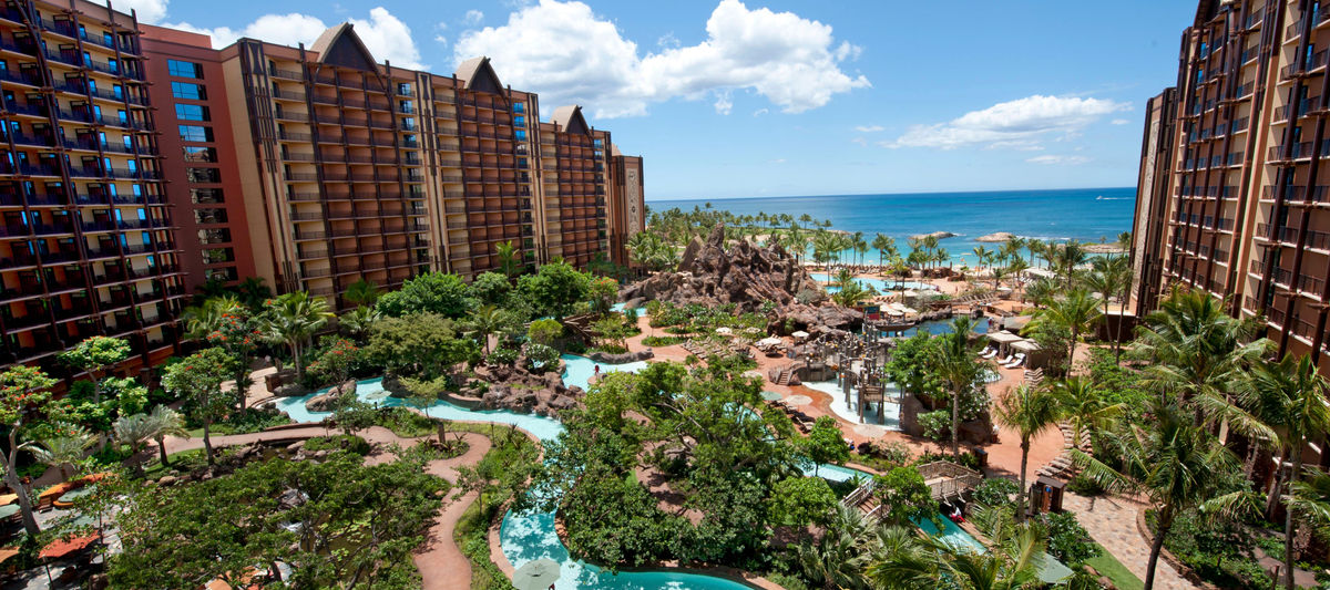 Disney's Aulani Resort Koi Pond (HD) 1 Hour Loop - Here With The Magic