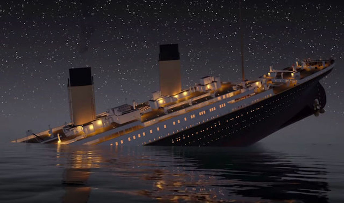 Watch Real-Time Recreation Of Titanic's Plunge Into The Ocean | TravelPulse