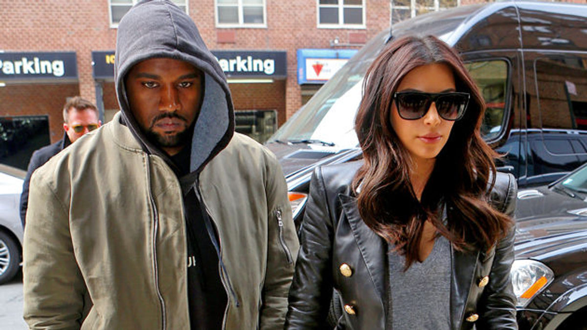 Kim Kardashian Changes Into Two Dresses for Paris Shopping Spree with Kanye  West, Kanye West, Kim Kardashian